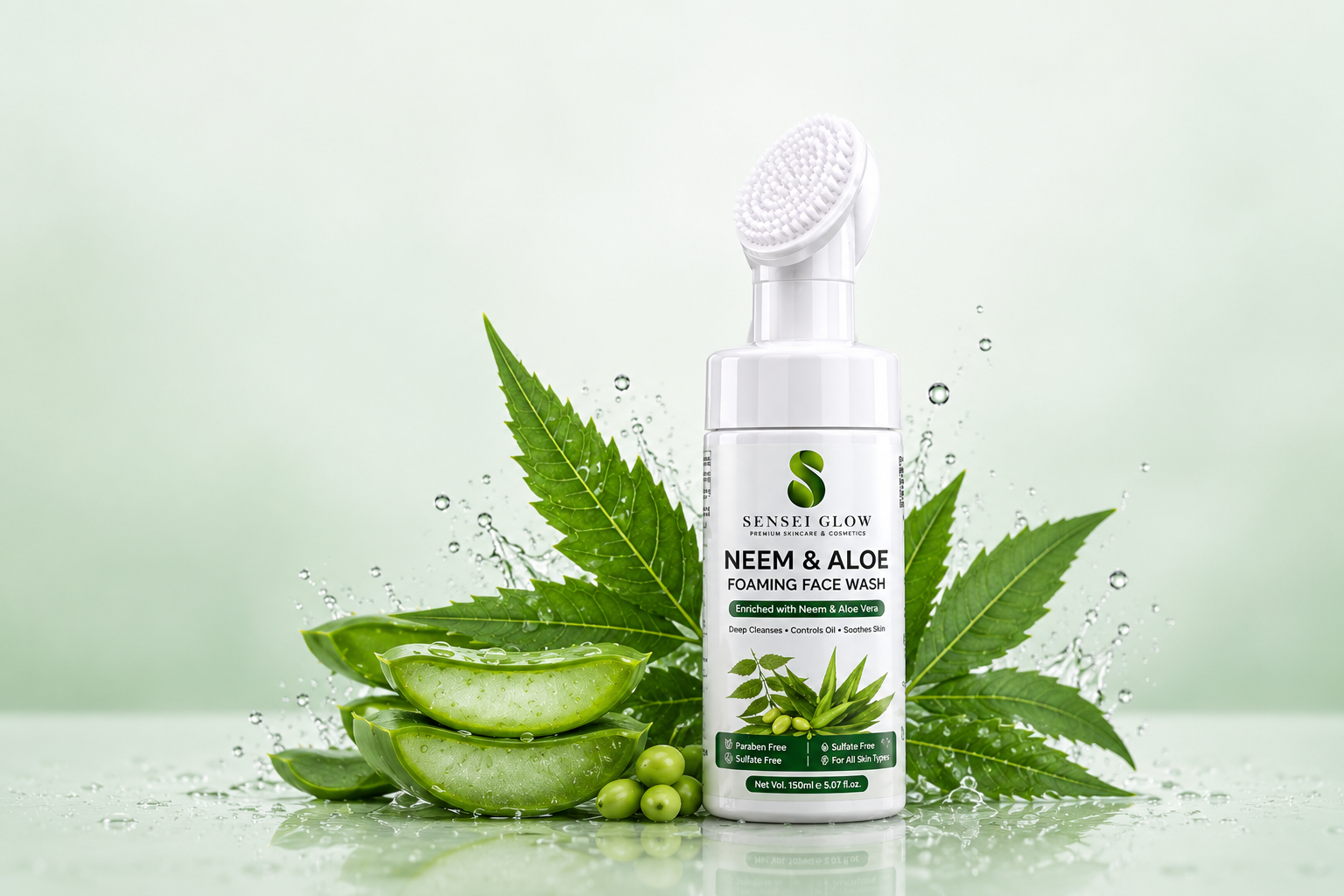 Neem & Aloe Foaming Face Wash